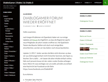 Tablet Screenshot of diablogamer.com